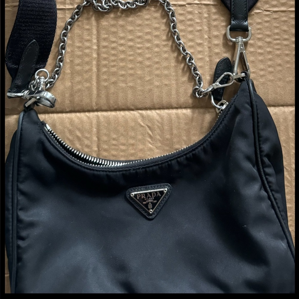 Prada Nylon Bag Black